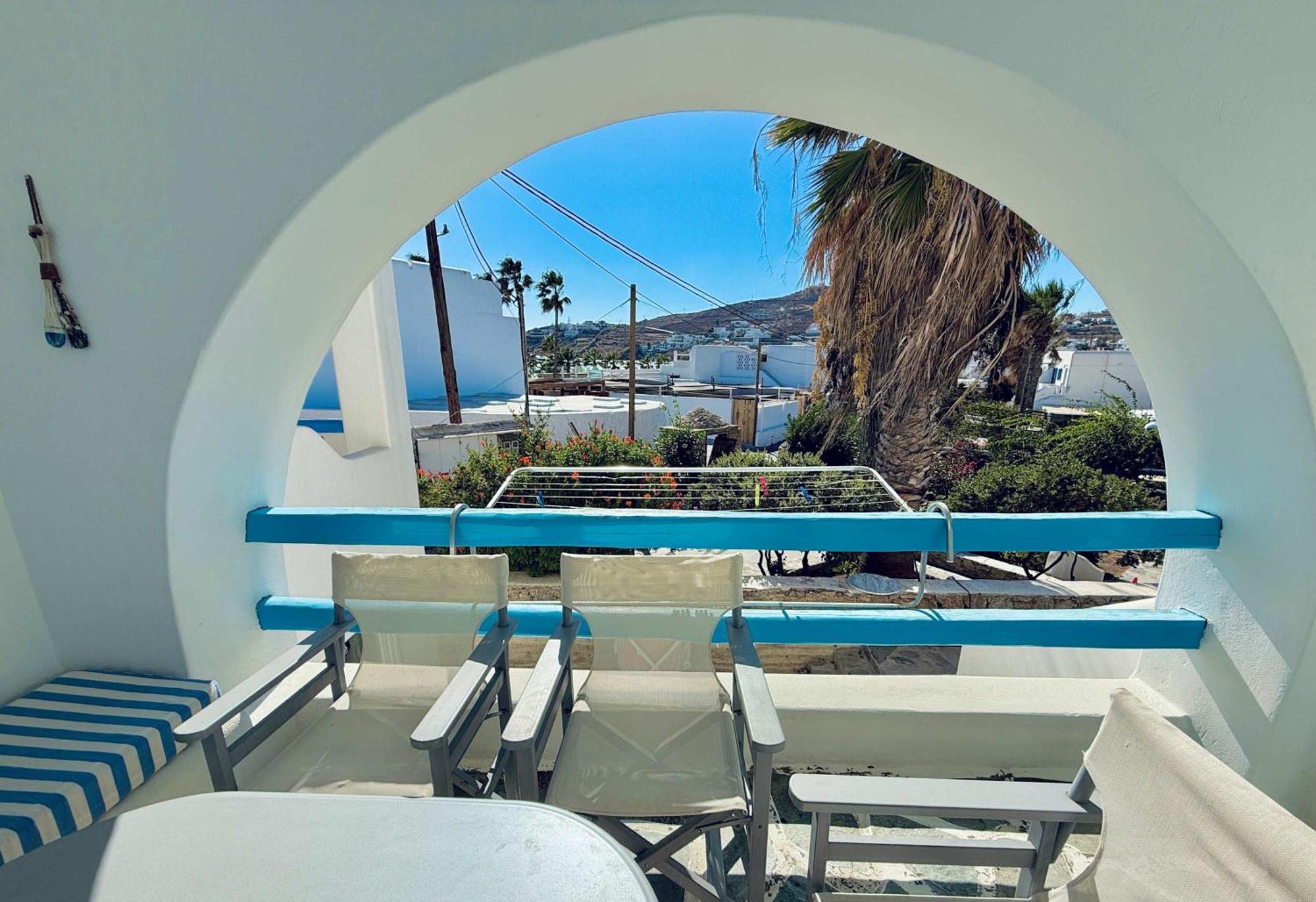 Apartment Stylish 2 Bd Escape With Patio At Ornos (Mykonos)